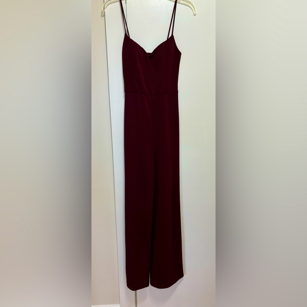 Small Lulu’s Pantsuit - Maroon